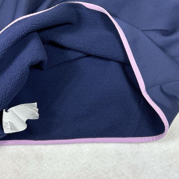 Under Armour Storm Cold Gear Pullover Sweatshirt XL Fleece Funnel Neck Navy Blue - Picture 15 of 15